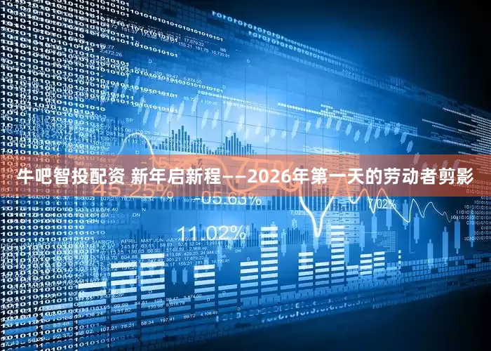 牛吧智投配资 新年启新程——2026年第一天的劳动者剪影